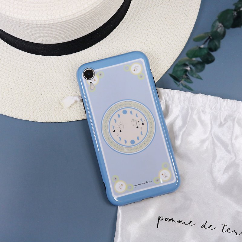 Blue Moon phone case 手机壳 - 手机壳/手机套 - 橡胶 蓝色