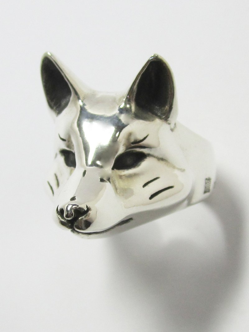 狐RING - 戒指 - 其他金属 银色