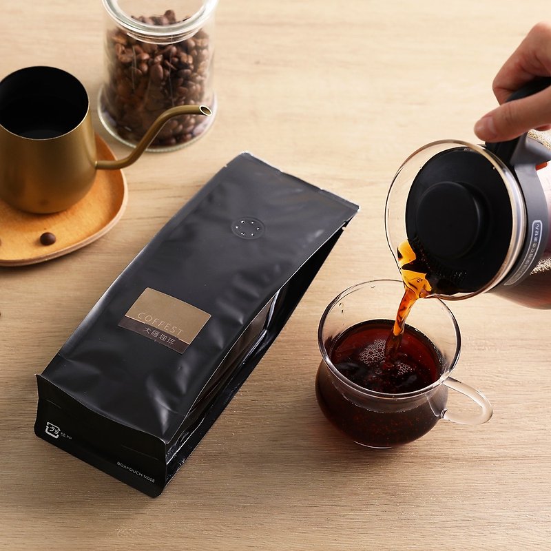 【包邮】自慢系列 单品咖啡豆 五磅组(半磅*10包) 咖啡 - 咖啡 - 新鲜食材 黑色
