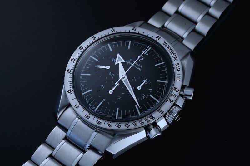 OMEGA Speedmaster 复刻一代 1957年 超霸 欧米茄 1861手上链机芯 - 男表/中性表 - 不锈钢 银色