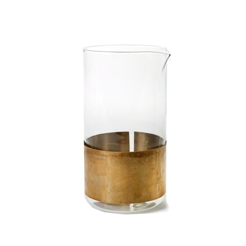 Copper Chemistry 黄铜玻璃醒酒壶/水壶 - 水壶/水瓶 - 玻璃 