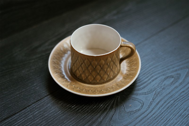 预购ーRelief系列咖啡杯盘组A款 / Jens Quistgaard设计 - 咖啡杯/马克杯 - 瓷 