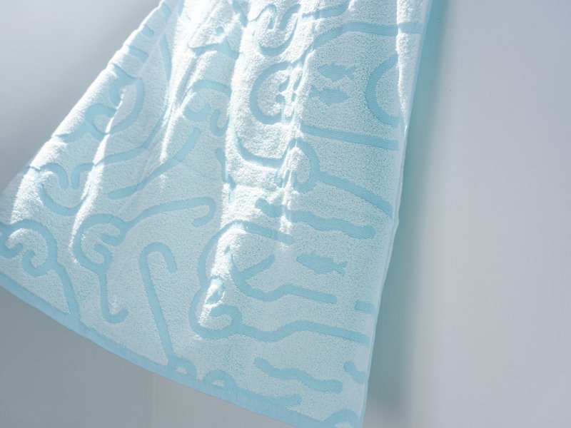 | 沪巾 | 毛巾 - 毛巾浴巾 - 棉．麻 蓝色