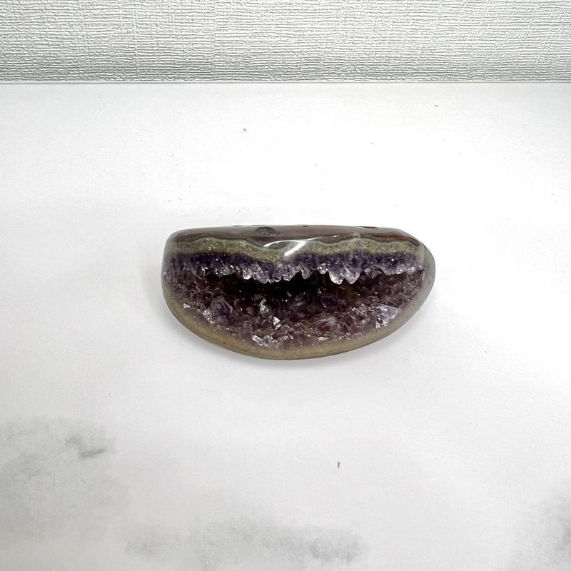 全抛光玛瑙面紫水晶簇 | 水晶 | 水晶簇 | 水晶摆件 - 摆饰 - 水晶 紫色
