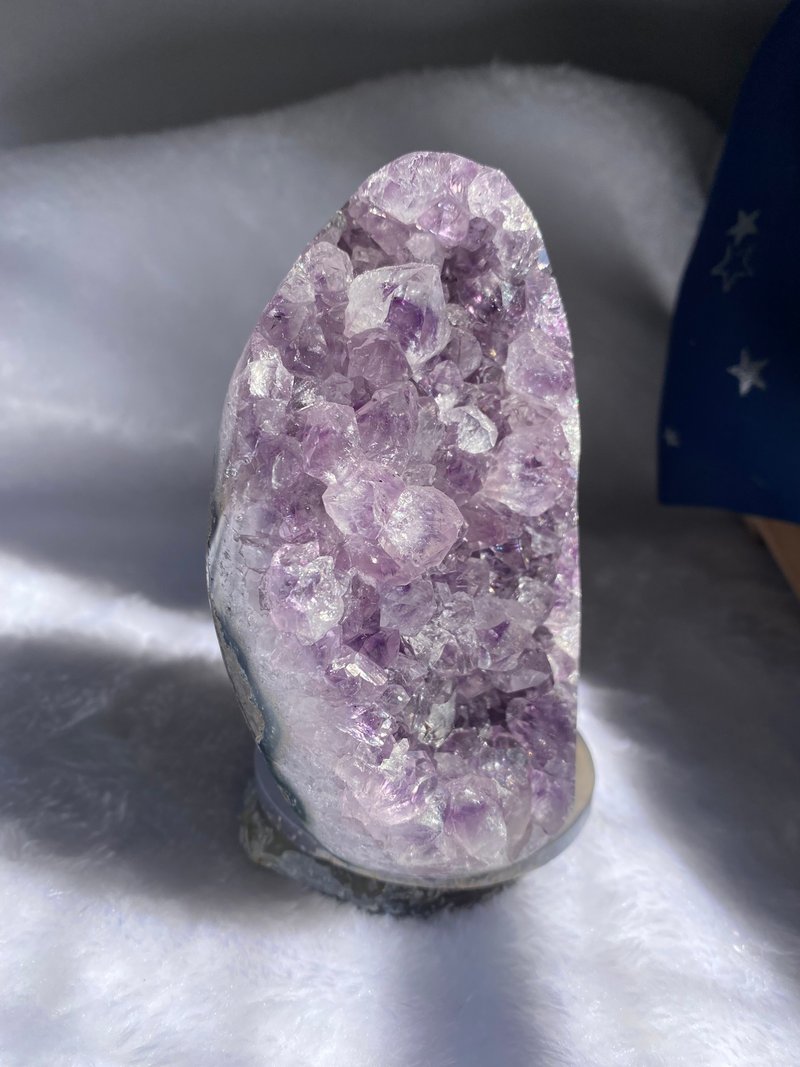 *增运、充电、灵性* 天然巴西紫水晶镇 Amethyst - 摆饰 - 水晶 紫色