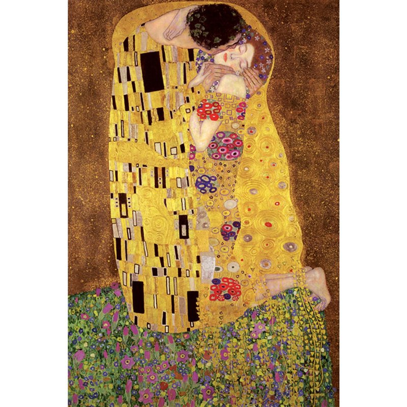 【克林姆】吻 英国进口海报 Gustav Klimt - 海报/装饰画/版画 - 其他材质 多色