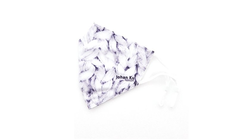 Johan Ku Mask - 019_It's All About Knit_02- 蚕丝内里布口罩/口罩套 - 口罩 - 丝．绢 白色