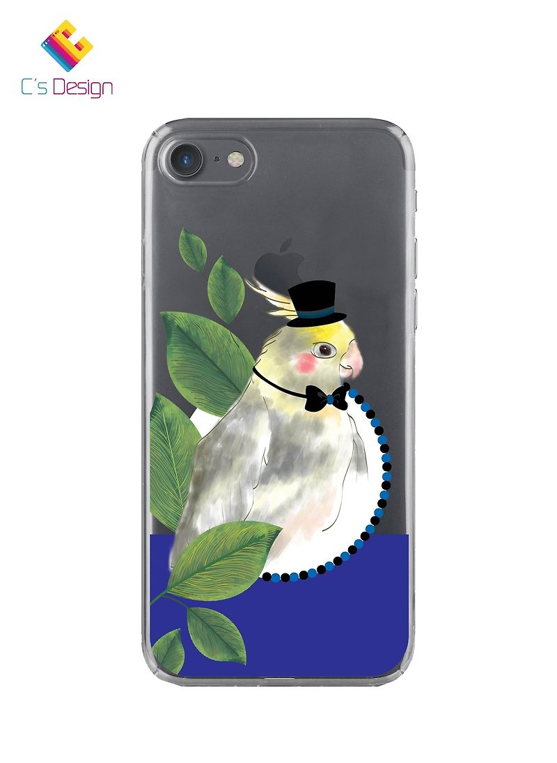 派对鹦鹉A手机壳适合苹果iPhone 华为三星手提电话PCTP-AM102-5 - 手机壳/手机套 - 塑料 蓝色