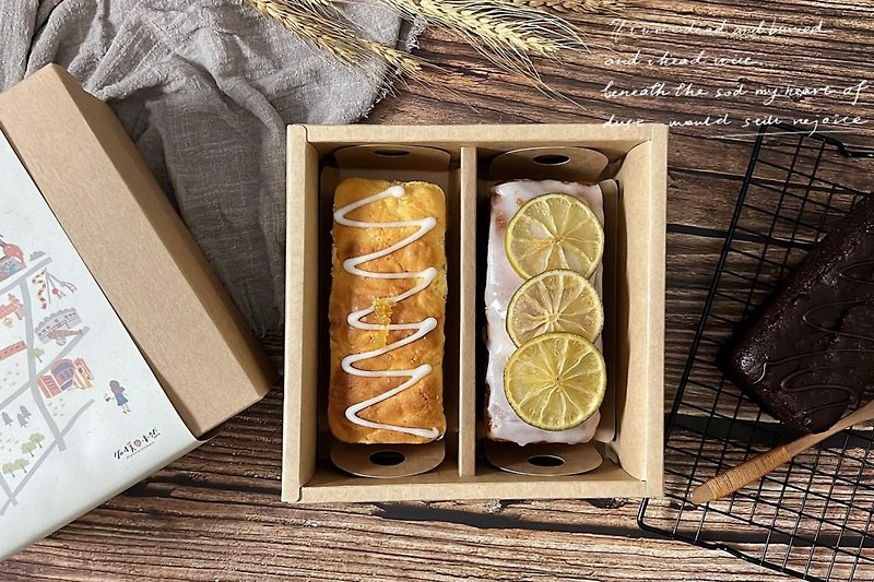 【热销甜点礼盒组合】Topo 两款经典蛋糕礼盒(方盒) - 蛋糕/甜点 - 新鲜食材 