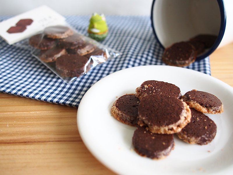 咕噜 ゴロゴロ 水晶糖钻巧克力 手工饼干 随手包 - 手工饼干 - 新鲜食材 咖啡色