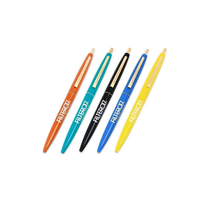 Filter017 x BIC CLIC GOLD Ball Pen 联名金夹圆珠笔 - 其他书写用品 - 塑料 