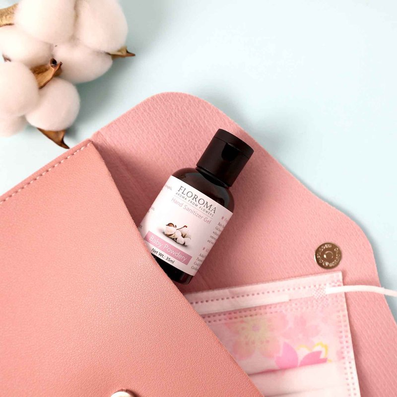 爽身粉纳米消毒搓手液 Baby Powdery Hand Sanitizer - 洗手用品 - 其他材质 粉红色