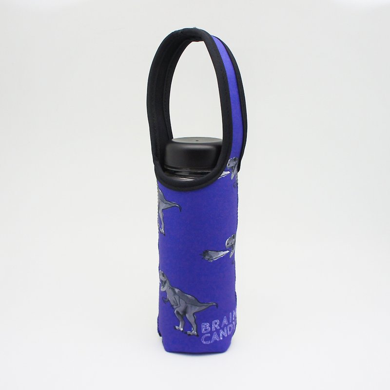 BLR 提把 保温瓶套 BRAIN CANDY 联名款 紫暴龙 水壶袋 TC33 - 随行杯提袋/水壶袋 - 聚酯纤维 蓝色