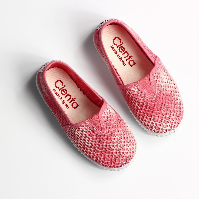 西班牙国民帆布鞋 CIENTA 54029 06粉红色 幼童、小童尺寸 - 童装鞋 - 棉．麻 粉红色