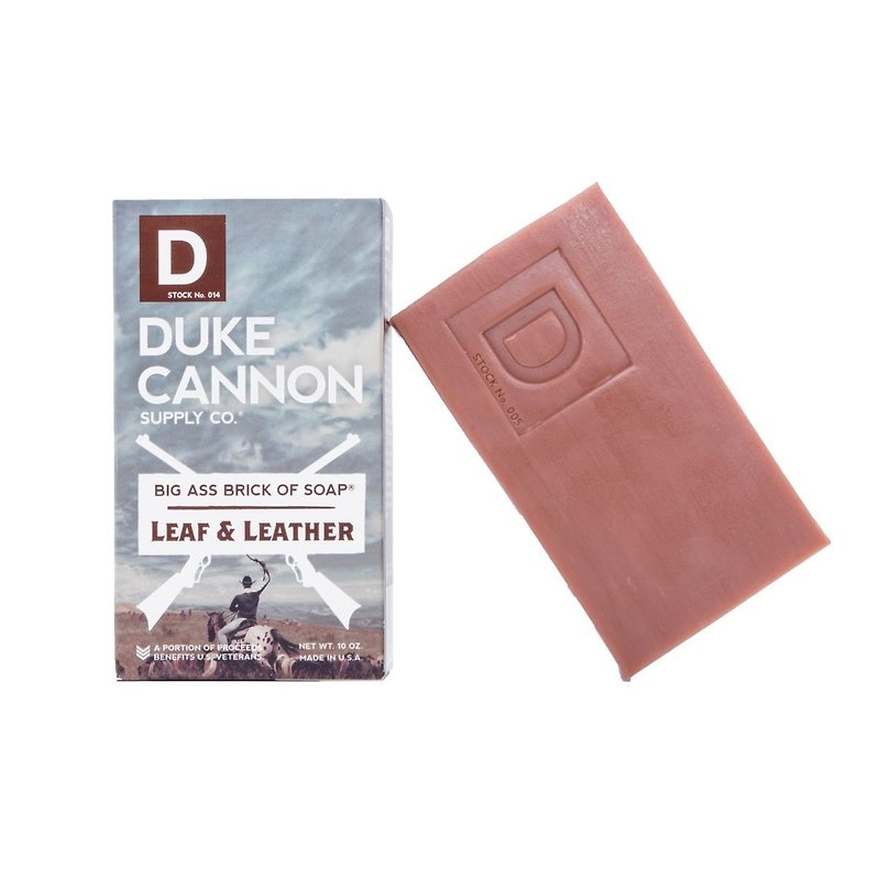Duke Cannon BIG ASS 菸草皮革大肥皂 - 肥皂/手工皂 - 植物．花 