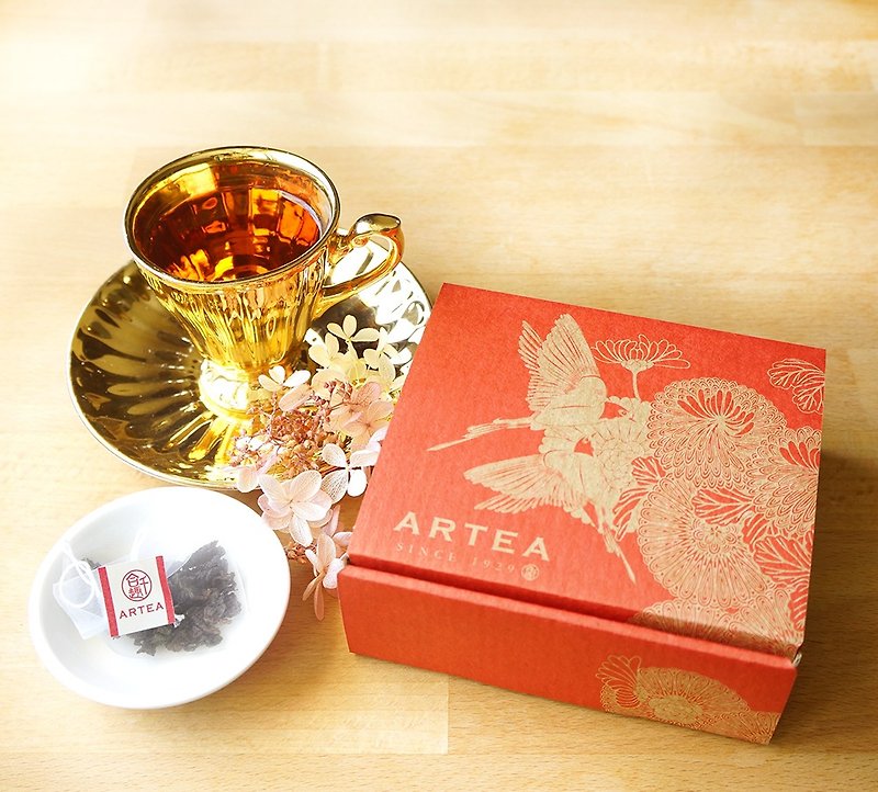 【ARTEA】小品茶盒-3款精选手采红茶 - 茶 - 纸 红色