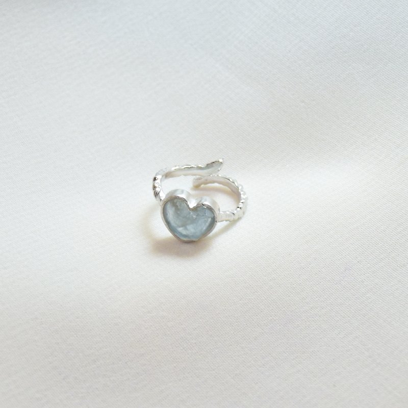 Heartbeat ring - 戒指 - 其他材质 银色