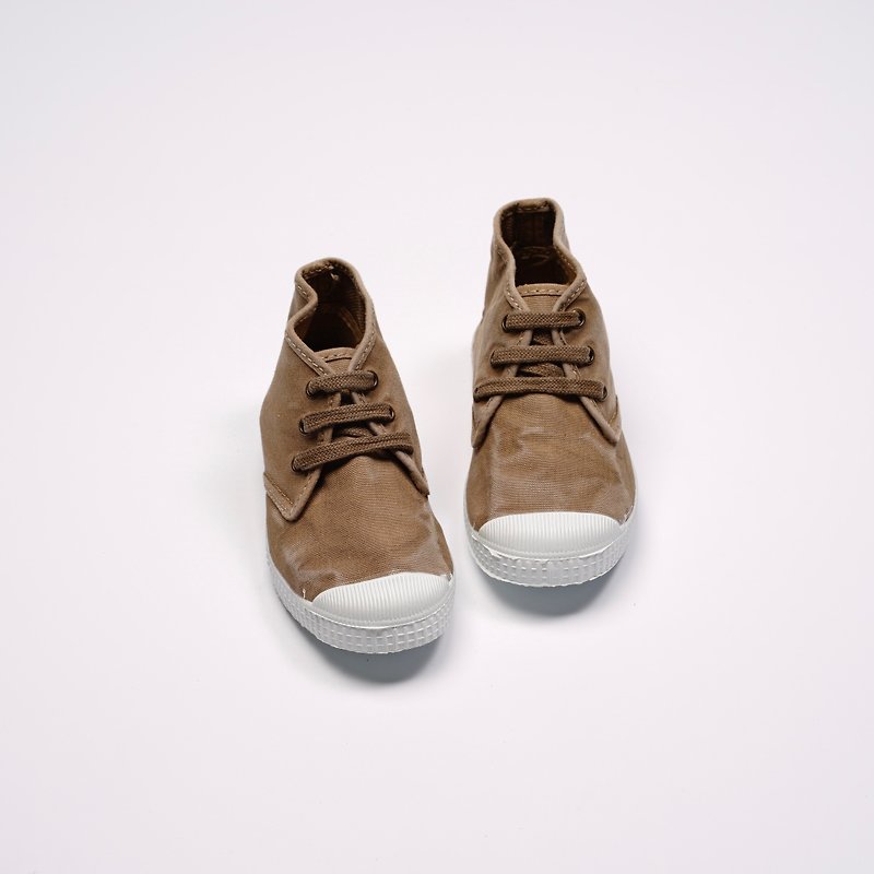 西班牙帆布鞋 CIENTA 60777 46 驼色 洗旧布料 童鞋 Chukka - 童装鞋 - 棉．麻 卡其色