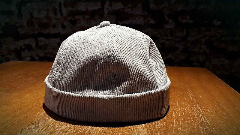 AMIN'S SHINY WORLD 精选法式灯芯绒水兵帽 - 帽子 - 聚酯纤维 多色