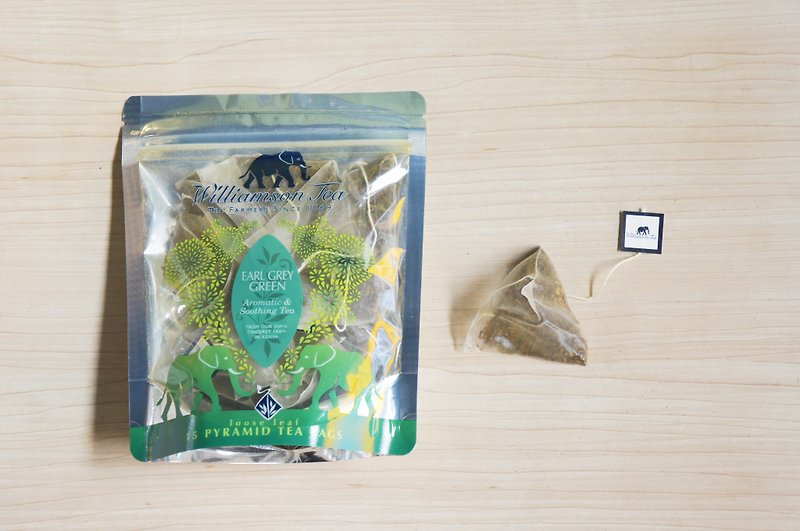【绝版即期。买一送一】伯爵绿茶EARL GREY GREEN / 立体茶包系列 - 茶 - 新鲜食材 绿色