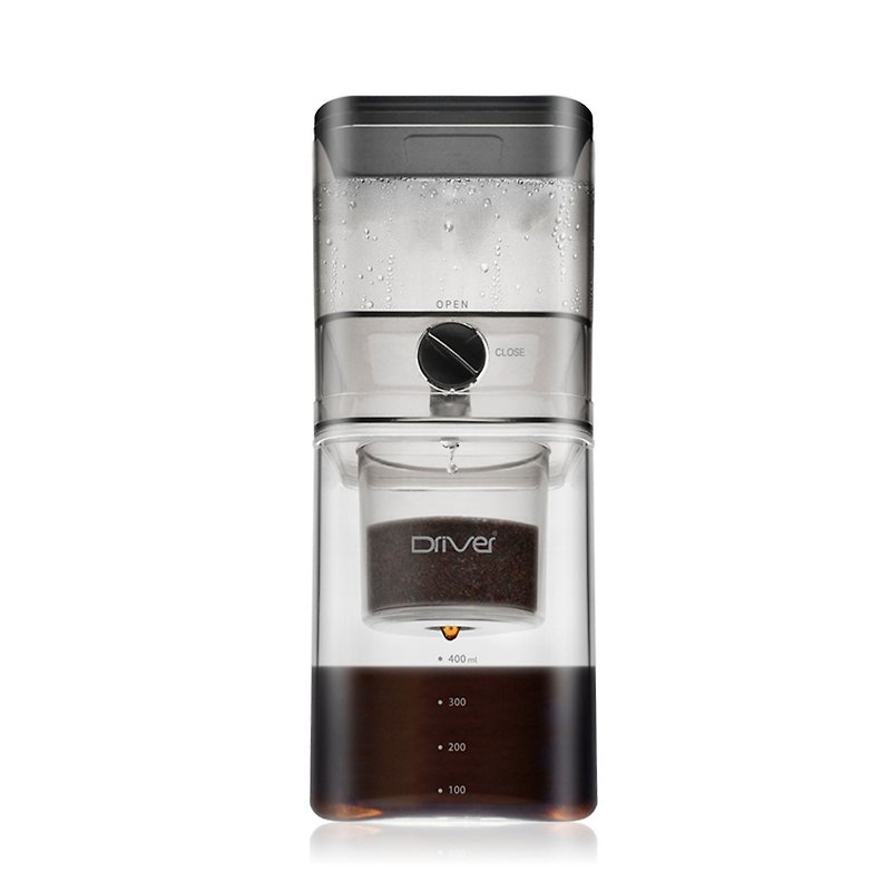 Driver 方型冰滴壶400ml - 咖啡壶/周边 - 塑料 透明