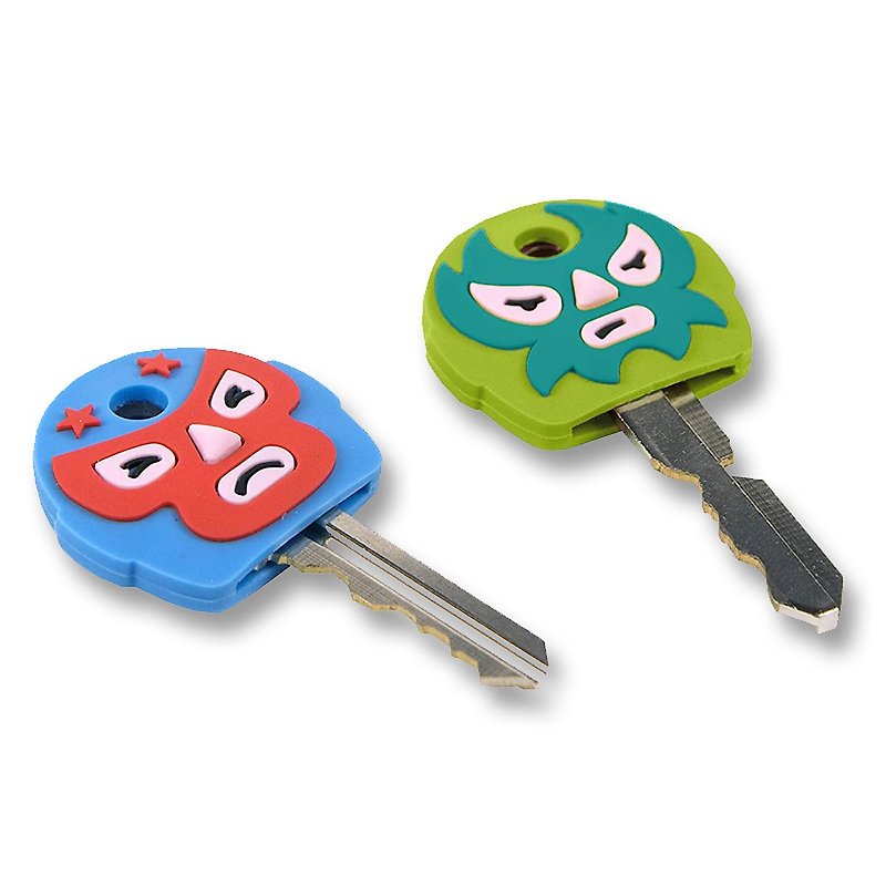 【圣诞礼物】 Keys 摔跤选手造型钥匙外套 - 钥匙链/钥匙包 - 橡胶 