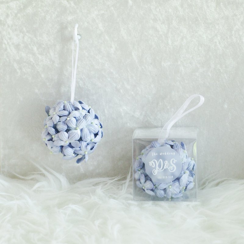 ( 70 Pieces) Wedding Favour Aromatic Small Flower Ball - 摆饰 - 纸 粉红色