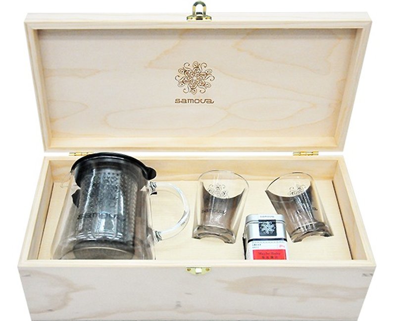 samova精致礼盒-茶壶茶杯组 - 茶 - 新鲜食材 多色