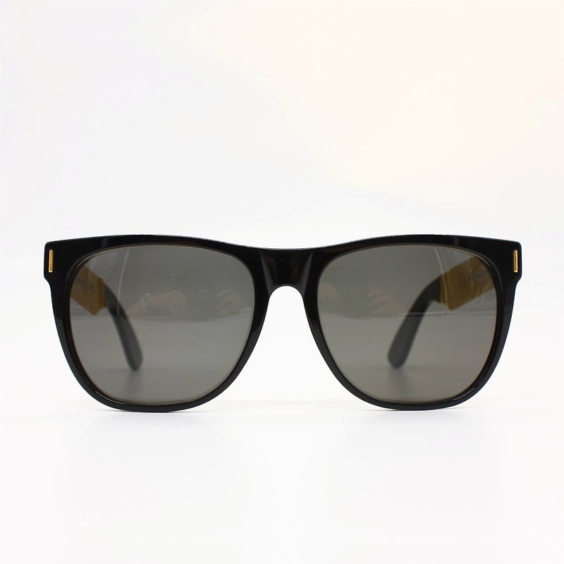 SUPER太阳眼镜 - CLASSIC FRANCIS BLACK GOLD - 眼镜/眼镜框 - 其他材质 金色