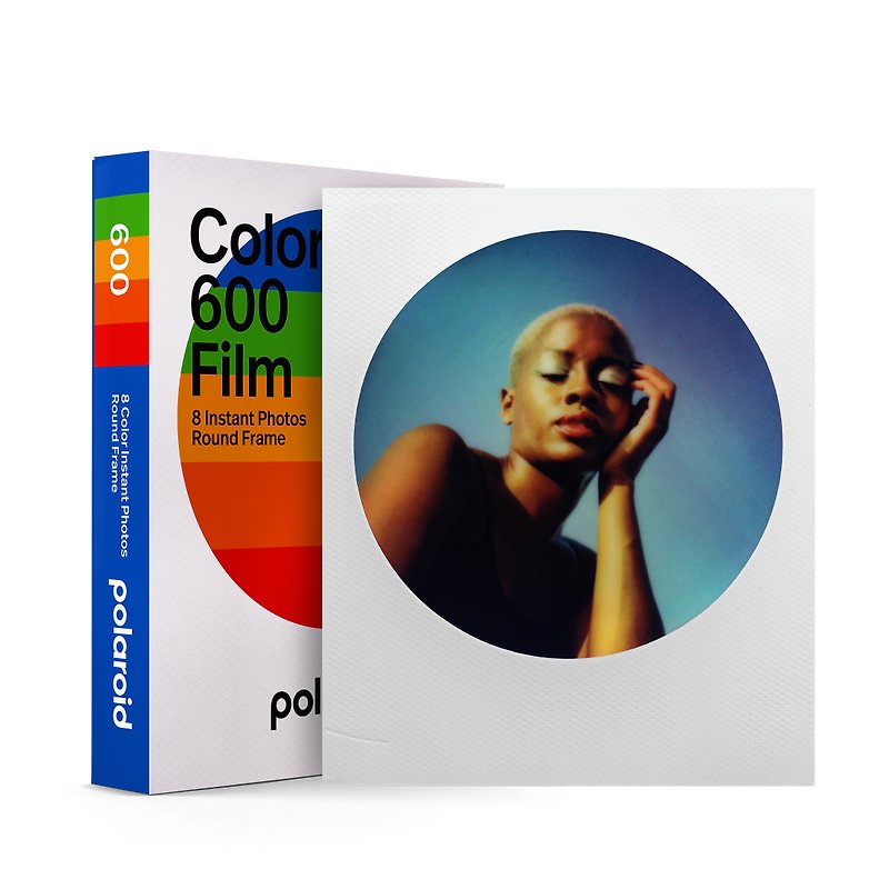 Polaroid - 600 系列 即影即有彩色菲林相纸 –  圆框 - 相机 - 其他材质 多色