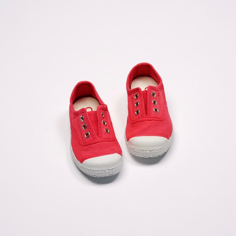 西班牙国民帆布鞋 CIENTA 70997 49 草莓红 经典布料 童鞋 - 童装鞋 - 棉．麻 红色