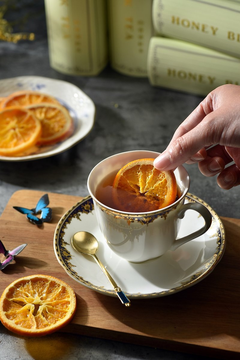 【品茶佐果干】橙香蜜红茶1盒 + 综合果干1组 - 茶 - 其他材质 