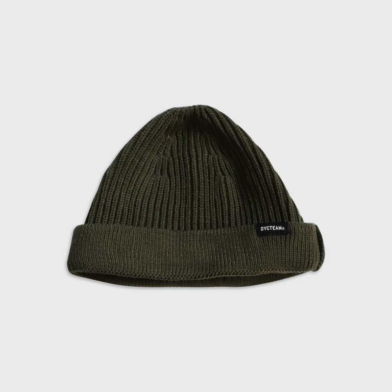 DYCTEAM - Fisherman beanie (army) - 帽子 - 压克力 绿色