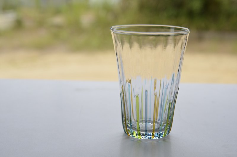 ソーダライングラス - 杯子 - 玻璃 多色