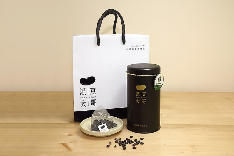 黑豆大哥-台湾原生黑豆茶 1入 - 茶 - 植物．花 黑色