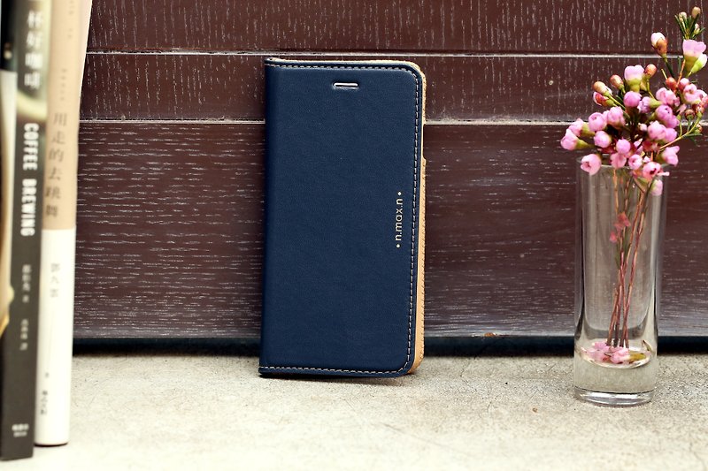 iPhone 6/6S  4.7寸 经典系列手帐款手机皮套-海军蓝 - 手机壳/手机套 - 真皮 蓝色