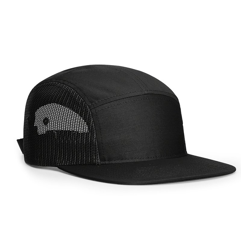 【Richardson】Trucker Strapback 黑 - 定制化920-05 - 帽子 - 棉．麻 黑色