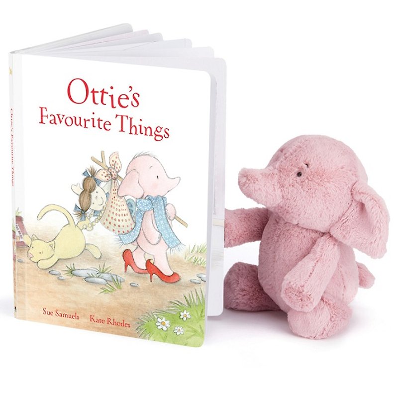 精装故事书  Ottie's Favourite Things - 玩具/玩偶 - 纸 白色