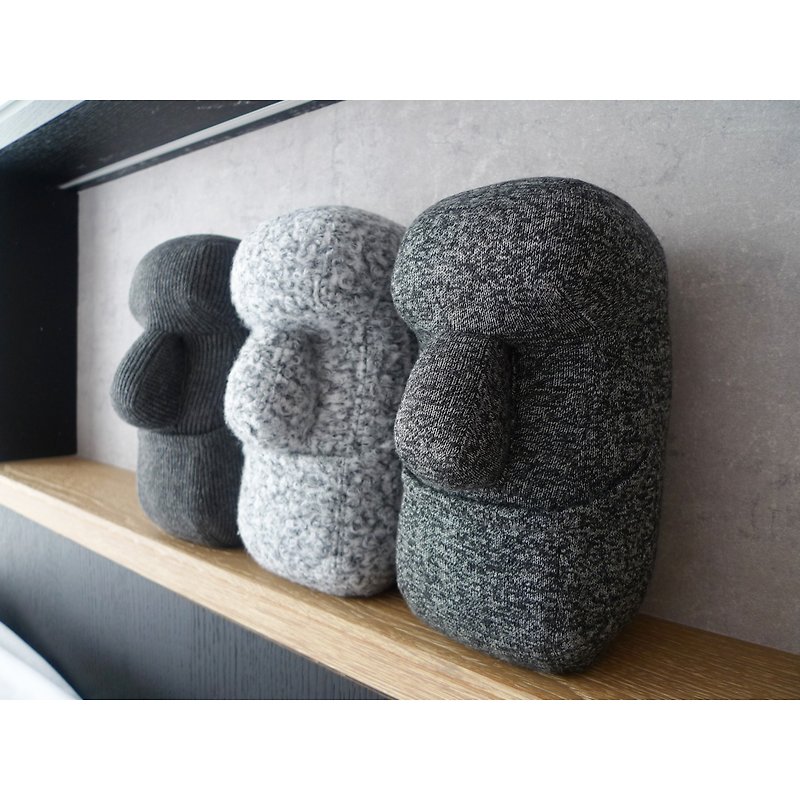 【 Smiling Moai 】摩艾三结义 - 其他 - 其他材质 灰色