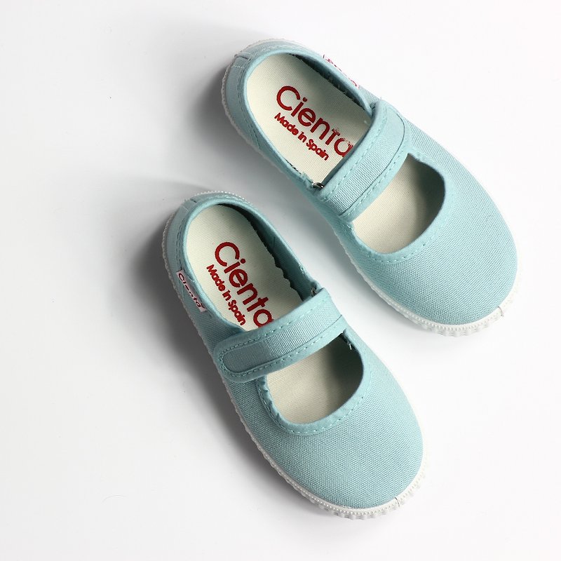 西班牙国民帆布鞋 CIENTA 56000 50淡蓝色 幼童、小童尺寸 - 童装鞋 - 棉．麻 蓝色