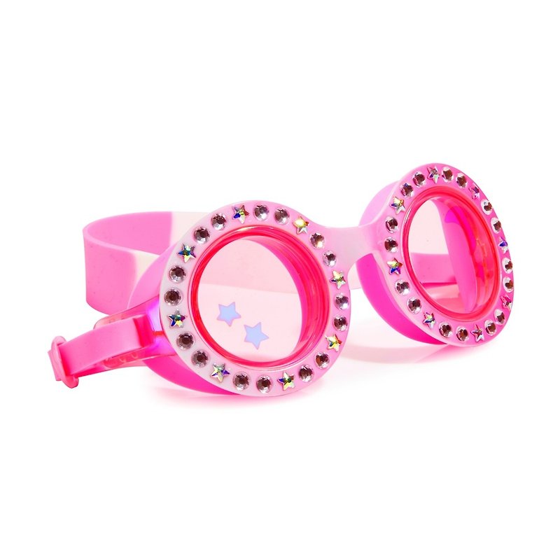 美国Bling2o 儿童造型泳镜 星星月亮系列- 渐层粉 - 泳衣/游泳用品 - 塑料 粉红色