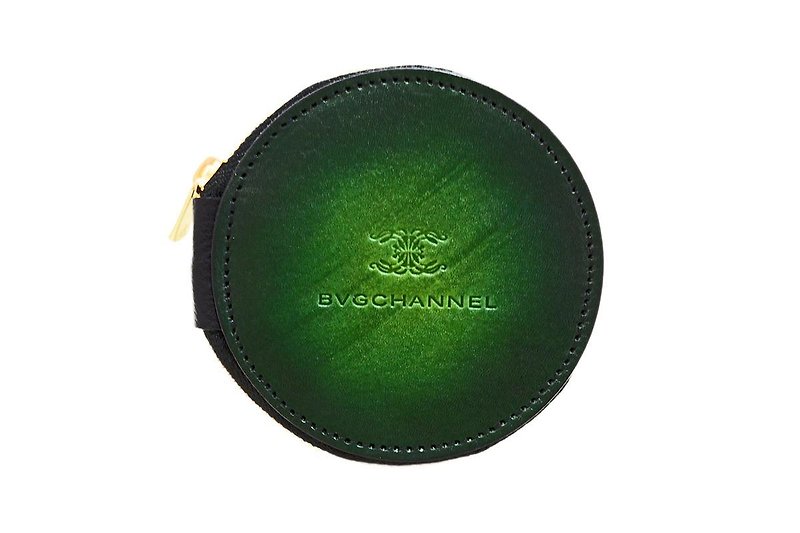アクロモ グリーン サークル コインケース - 零钱包 - 真皮 绿色