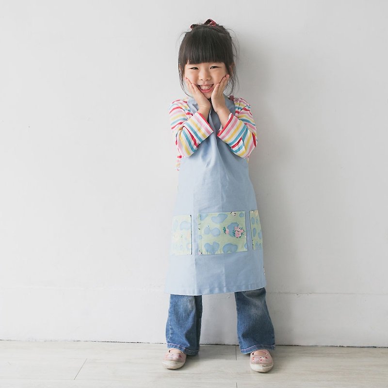 舒适圈 (儿童款围裙) Comfort Zone - 围裙 - 其他材质 蓝色
