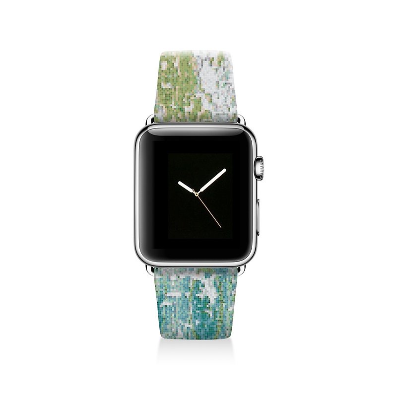 Apple watch band 真皮手表带不锈钢手表扣 38mm 42mm S032 - 女表 - 真皮 多色