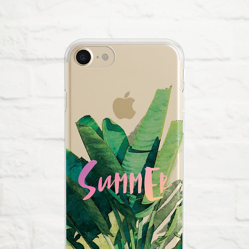 Summer -防摔透明软壳- iPhone 14 pro, 13mini, SE3 Samsung - 手机壳/手机套 - 硅胶 多色