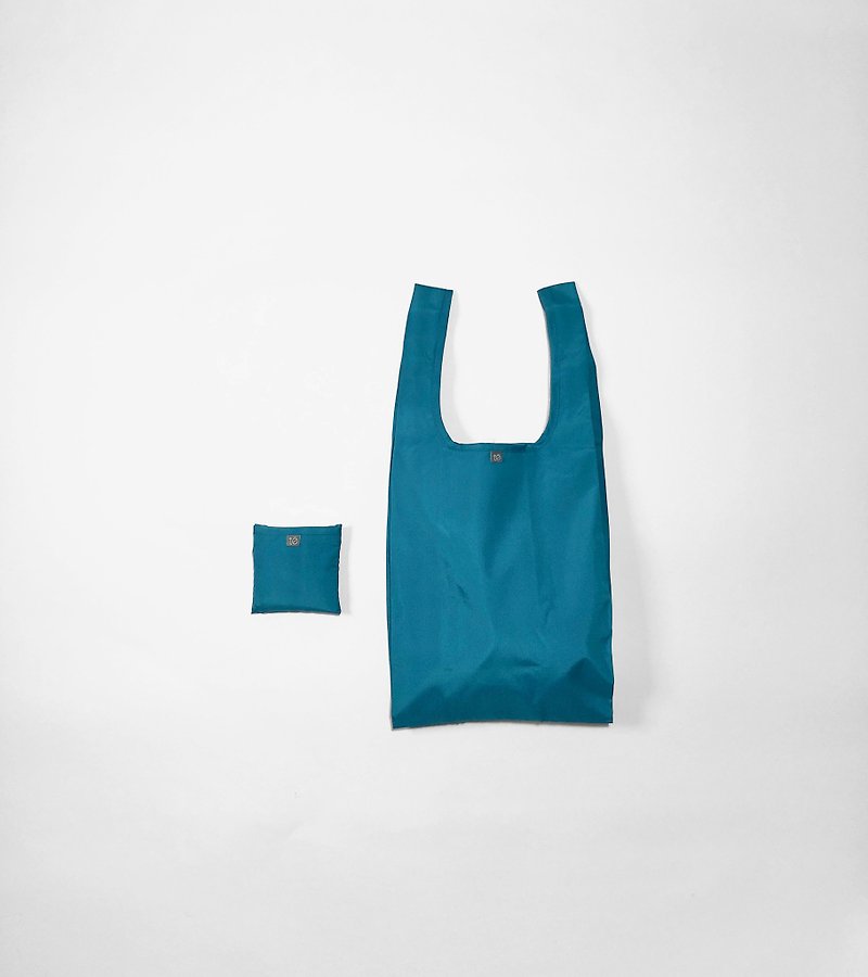 U2 二号环保购物袋 / 靛蓝 / 单色 - 手提包/手提袋 - 聚酯纤维 蓝色