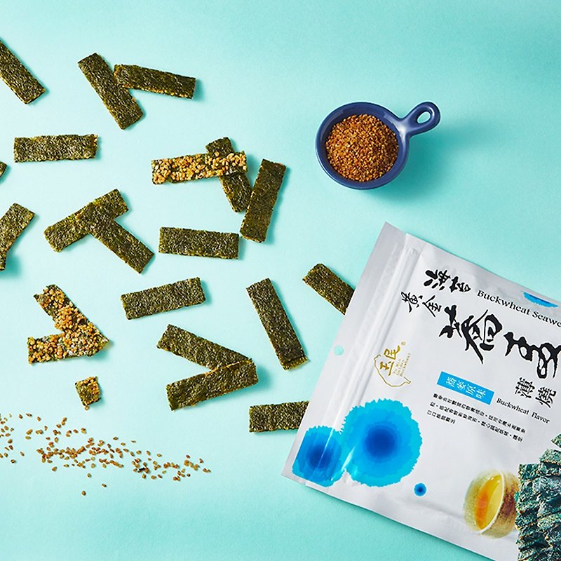【首选x抢着吃】黄金荞麦海苔(原味) - 零食/点心 - 新鲜食材 蓝色