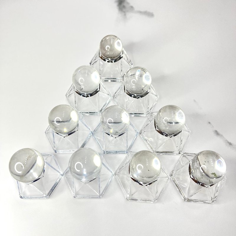白晶球 | 水晶 | 水晶球 | 水晶摆件 - 摆饰 - 水晶 透明