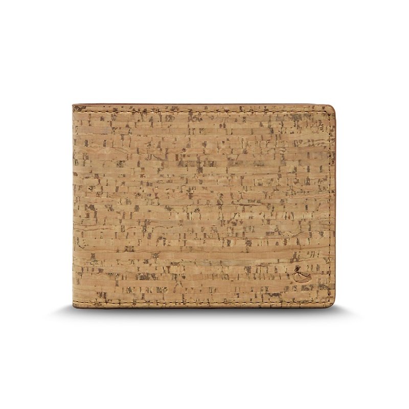 CORCO 零钱袋软木短夹 - 原棕色 - 皮夹/钱包 - 防水材质 