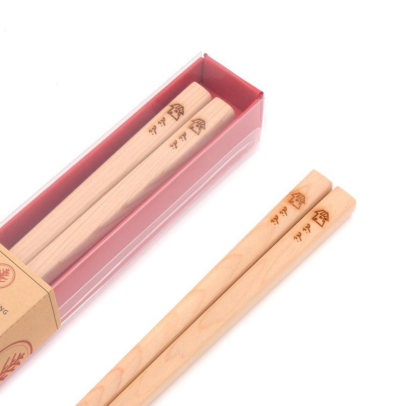 台湾桧木箸礼盒- DI DI |用通过SGS检验的无上漆餐具筷享用美食 - 筷子/筷架 - 木头 金色